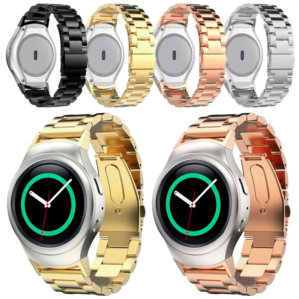 316 стальной спортивный ремешок для часов Samsung Gear S2 RM-720 RM730 сменный | Электроника