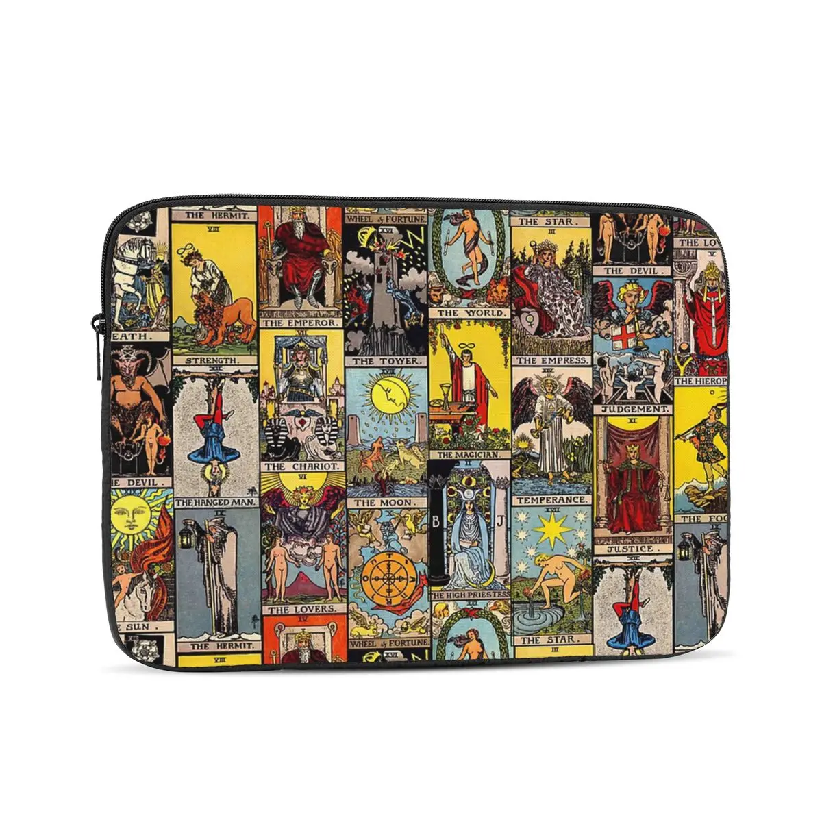 

The Major Arcana Of Tarot Poster Computer ipad Laptop Cover Case Laptop Sleeve Bag Portable Cover Fundas Pouch