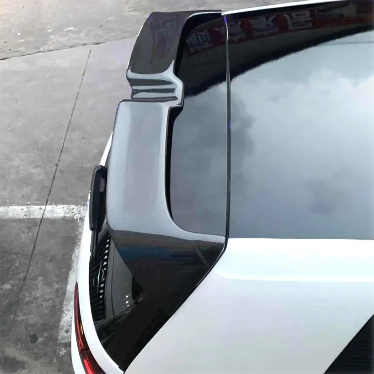 Спойлер на крышу заднего багажника из АБС-пластика губа крыла для Volkswagen Golf MK7