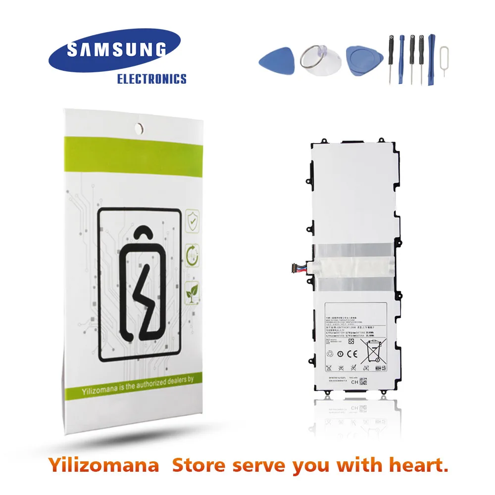 Аккумулятор для samsung SP3676B1A(1S2P) 7000 мАч для samsung Galaxy Tab Note 10," P7500 GT-N8000 N8010 P7510