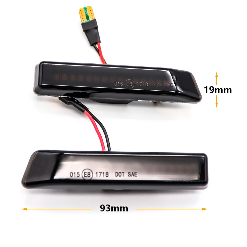 Динамический Фонарь указателя поворота ретранслятор индикатор передней фары