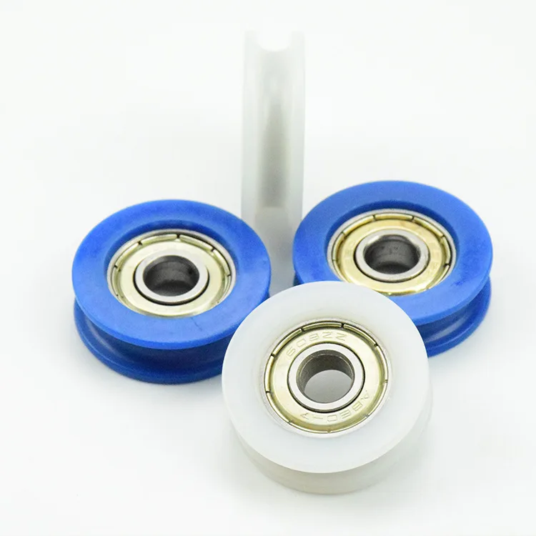 Fixmee 10 шт. U Нейлоновые Пластиковые Встраиваемые 608 шарикоподшипники 8*32*10 мм