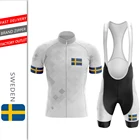 Футболка мужская с флагом Швеции, велосипедная одежда для мужчин, комплект из джерси с шведским флагом, майка для горного велосипеда, лето