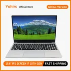 Игровые ноутбуки Yohirs Nvidia MX150 8-го поколения Intel Core i7 8550U i5 8250U 15,6 дюймов DDR4 32 Гб HDMI дисплей 4K игровые компьютеры