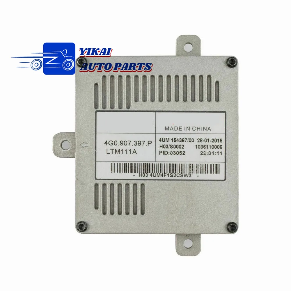 1 шт. 4G0.907.397.P Оригинальный светодиодный драйвер балласт фары Дневные ходовые огни