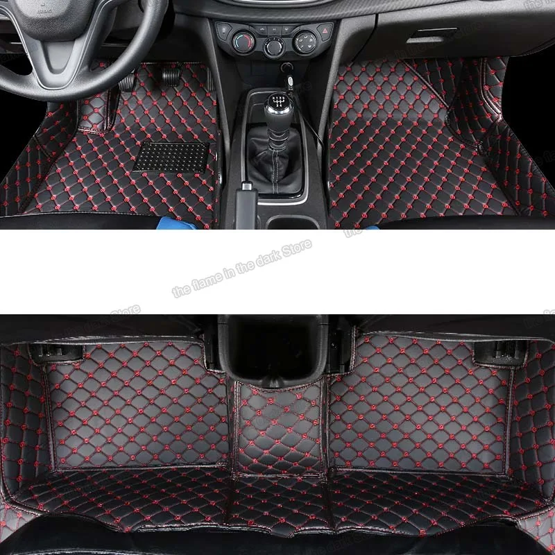 Напольный коврик Lsrtw2017 из волоконной кожи для автомобиля Chevrolet кавалера 2017 2018 2019