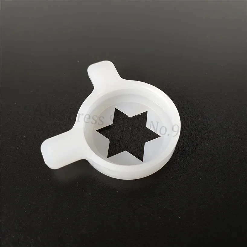 Soft Ice Cream Modeling Cap Hexagram Star Shaped Moulding Lid Spare Part of Maker Nozzle Accessory 29mm Inner Diameter | Бытовая