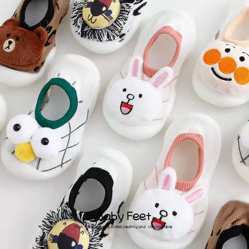 

Коллекция 2022, Детские сочетающиеся цвета, милые детские пинетки для мальчиков, кукол, мягкая подошва, детская обувь для пола, для маленьких д...