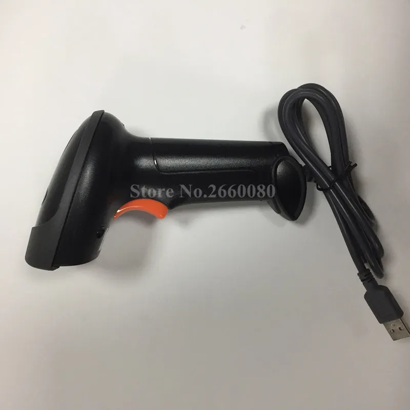 1D 2D лазерный сканер штрих-кодов ручной сканер штрих-кода USB 1,8 м кабель считыватель штрих-кодов для супермаркета POS