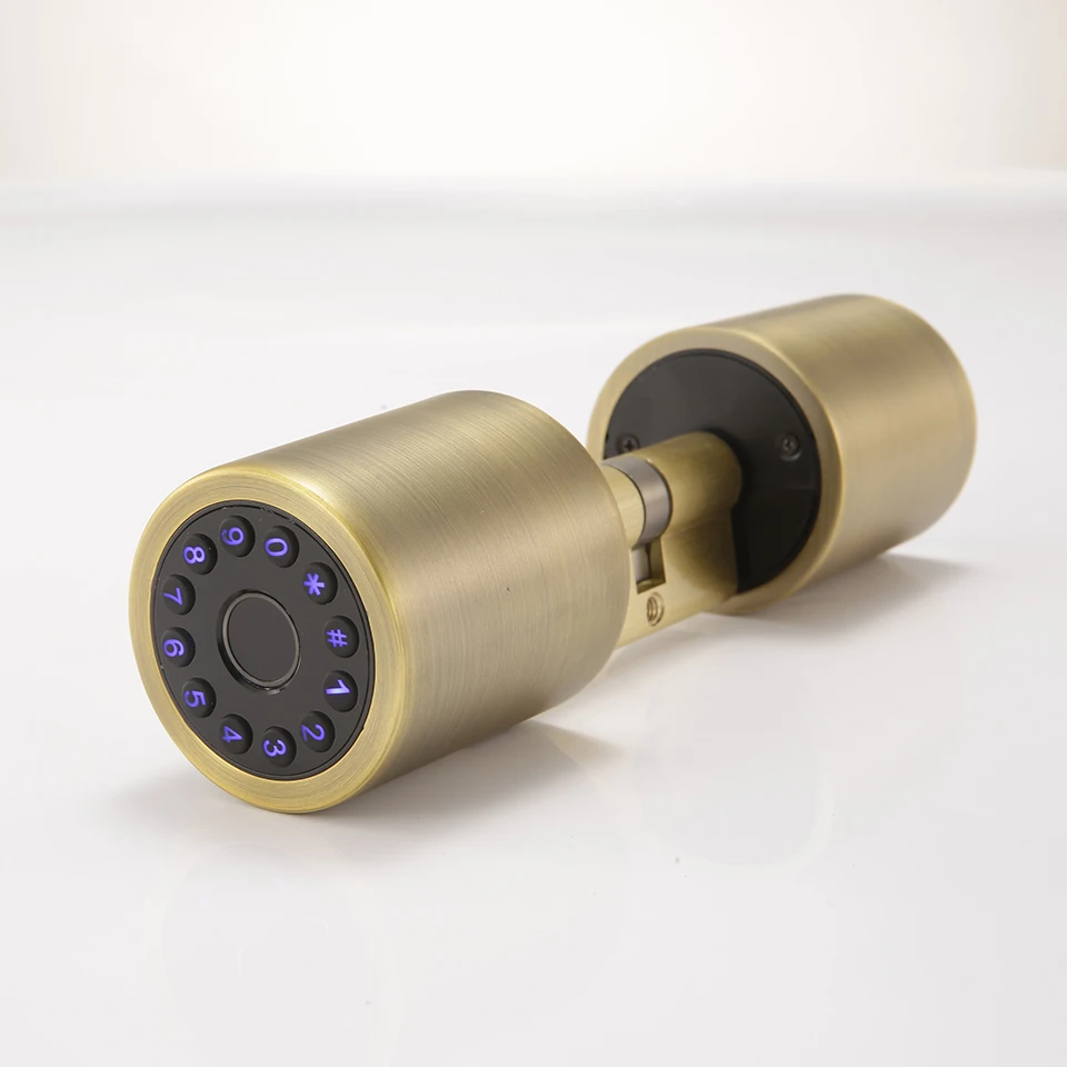 TTlock Wi-Fi приложение Bluetooth дверные замки отпечатков пальцев IC карты цифровой Смарт ручка блокировки