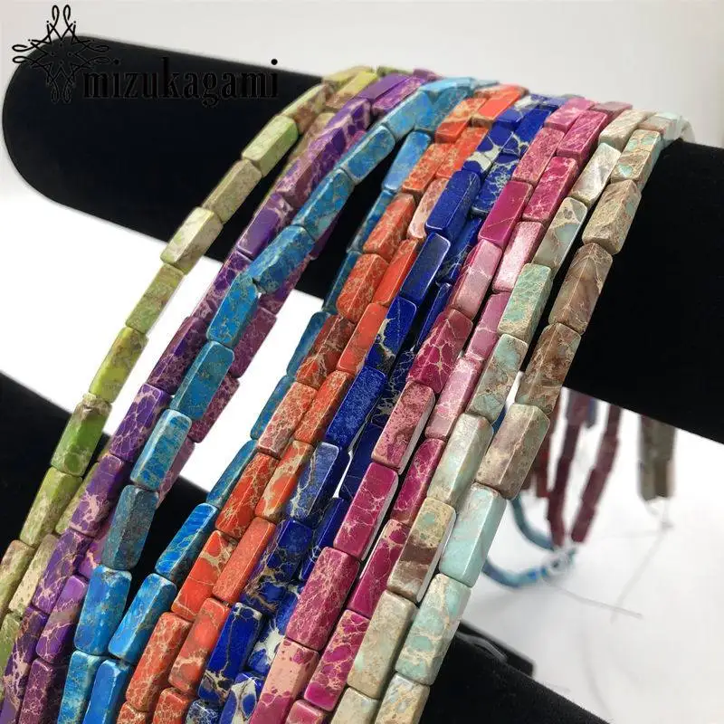 Бусины из натурального камня 4*13 мм 28 шт./лот для самостоятельного изготовления