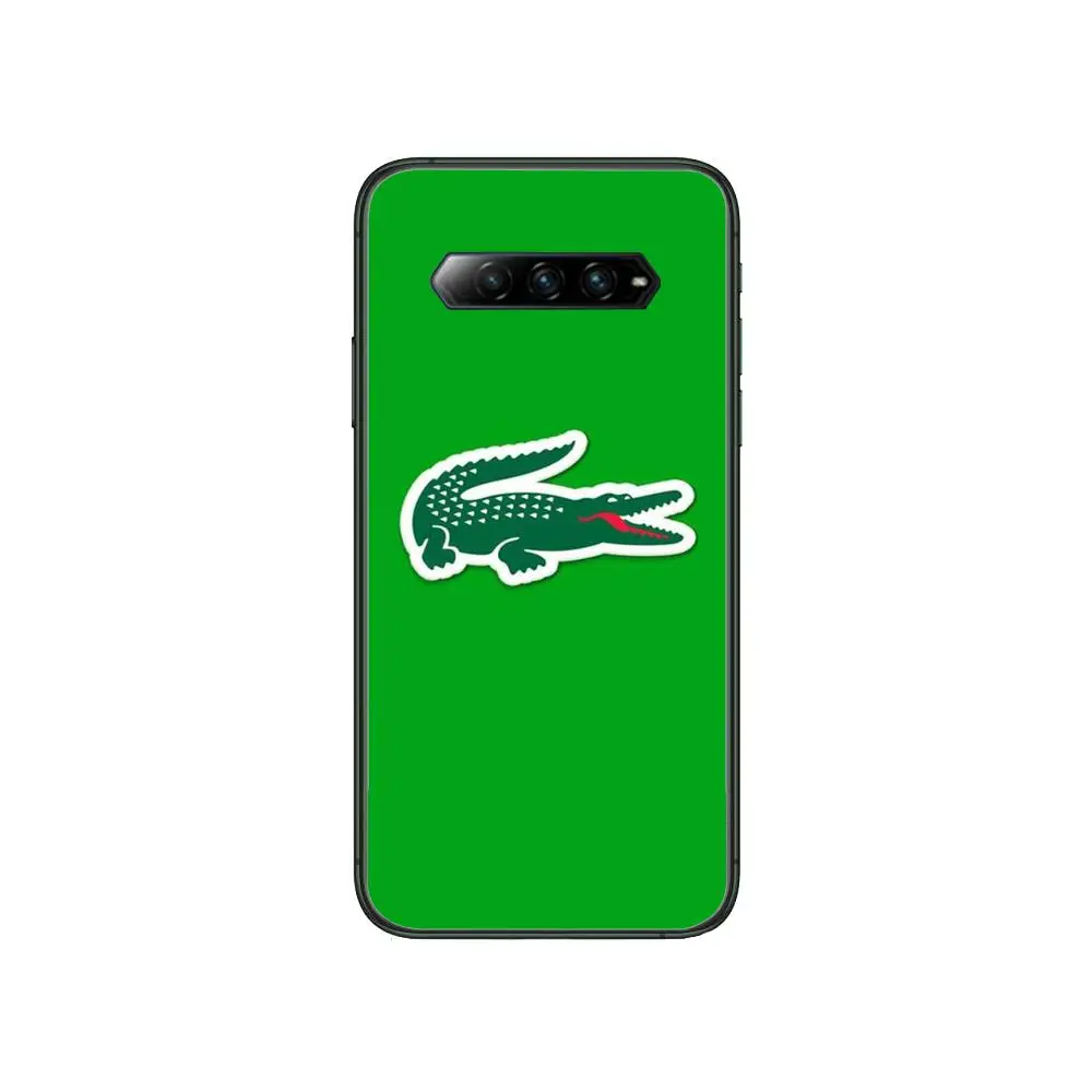 

Luxury art L-Lacoete marca Anime Phone Case For xiaomi Black Shark 2 3 3s 4 Pro Helo Black Cover Silicone Back Prett