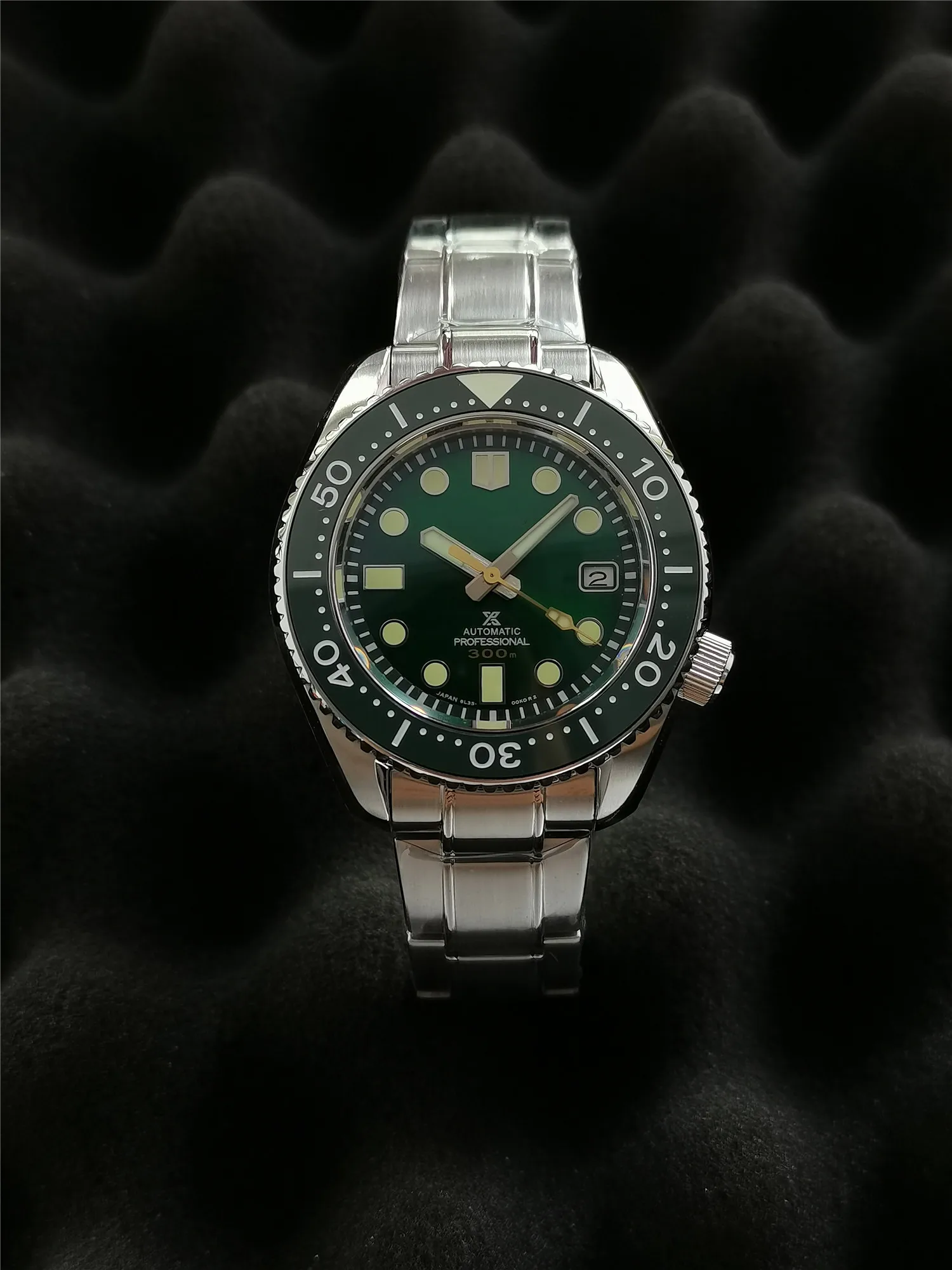 

Большие mm NH35 автоматические механические часы для дайвинга. Морской Властелин дайвинга Часы Автоматический манипулятор Пользовательский ...