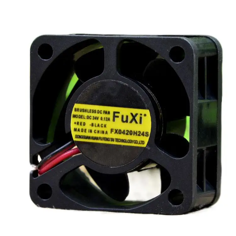 Fuxi 4020 FX0420H24S 24V 0.12A 4CM Converter Cooling Fan Switch | PC Components &amp Tools