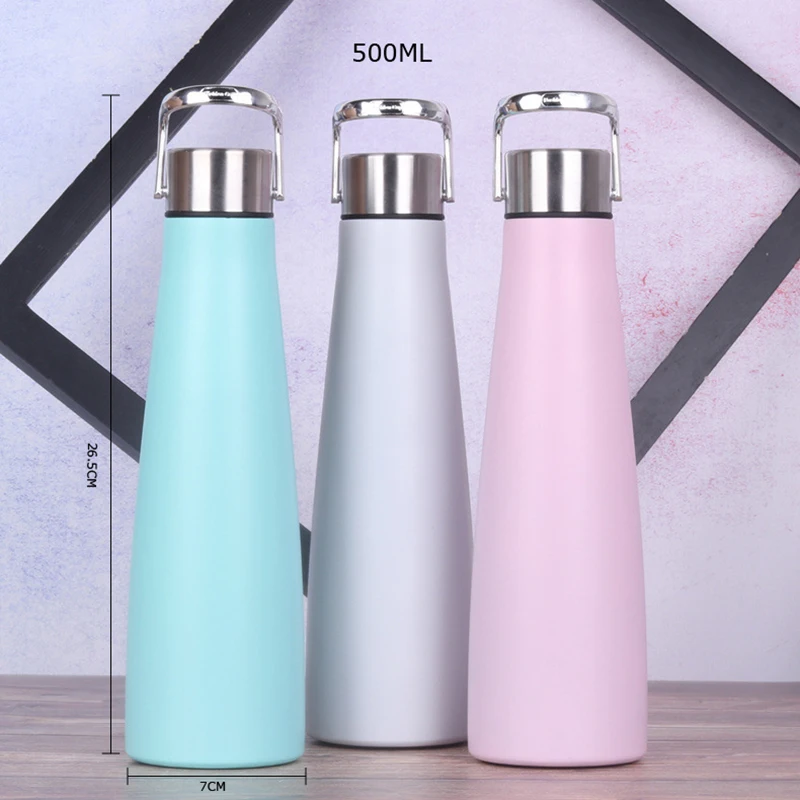 Термос из нержавеющей стали с двойными стенками 500 мл|Вакуумные фляги и термосы| |