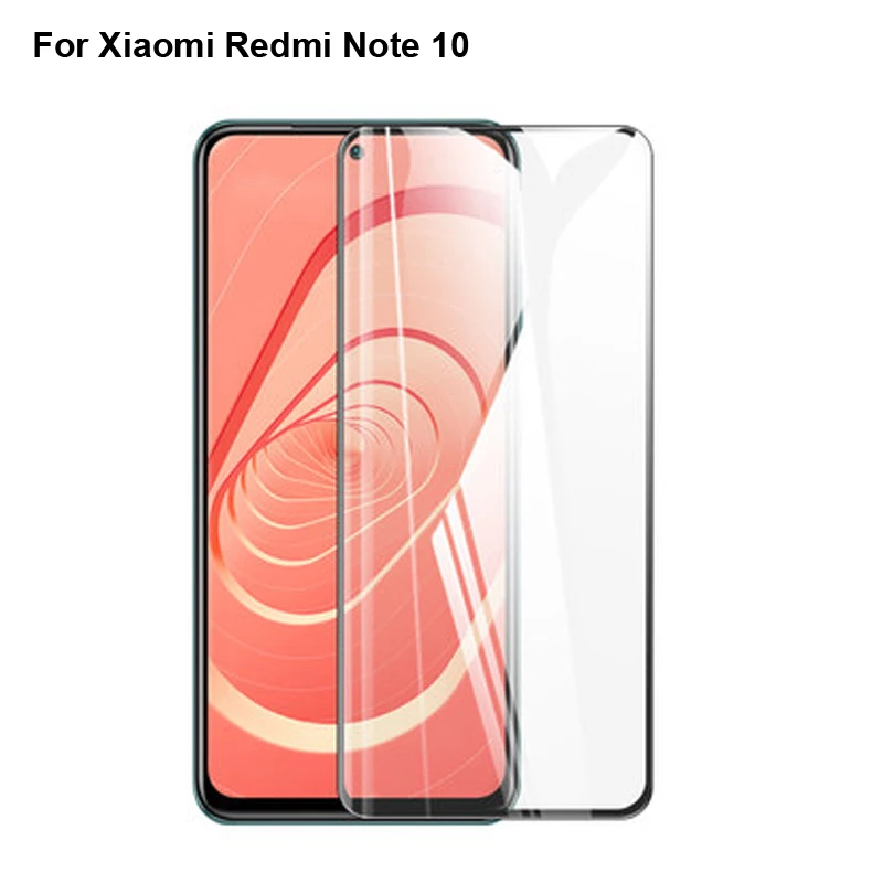 

5 шт. для Xiaomi Redmi Note10 3D пленка из закаленного стекла защита для экрана Защитная полная защита mi Note 10