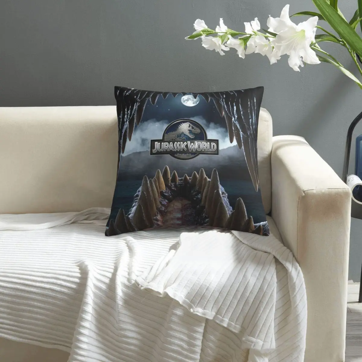 

Наволочка с принтом «Мир Юрского периода»