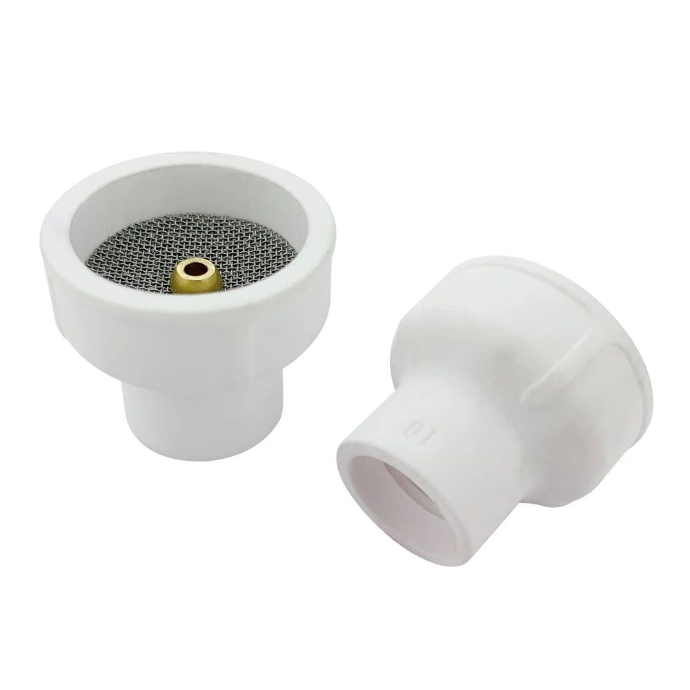 Белая керамическая насадка 16 # алюминиевая чашка для сварофонарь WP9/20/17/18/26 Tig