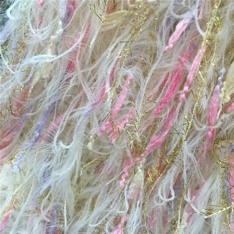 

Autumn and winter new sweater Pullover women's dress Korean hand knitted round neck loose wool tassel jacket