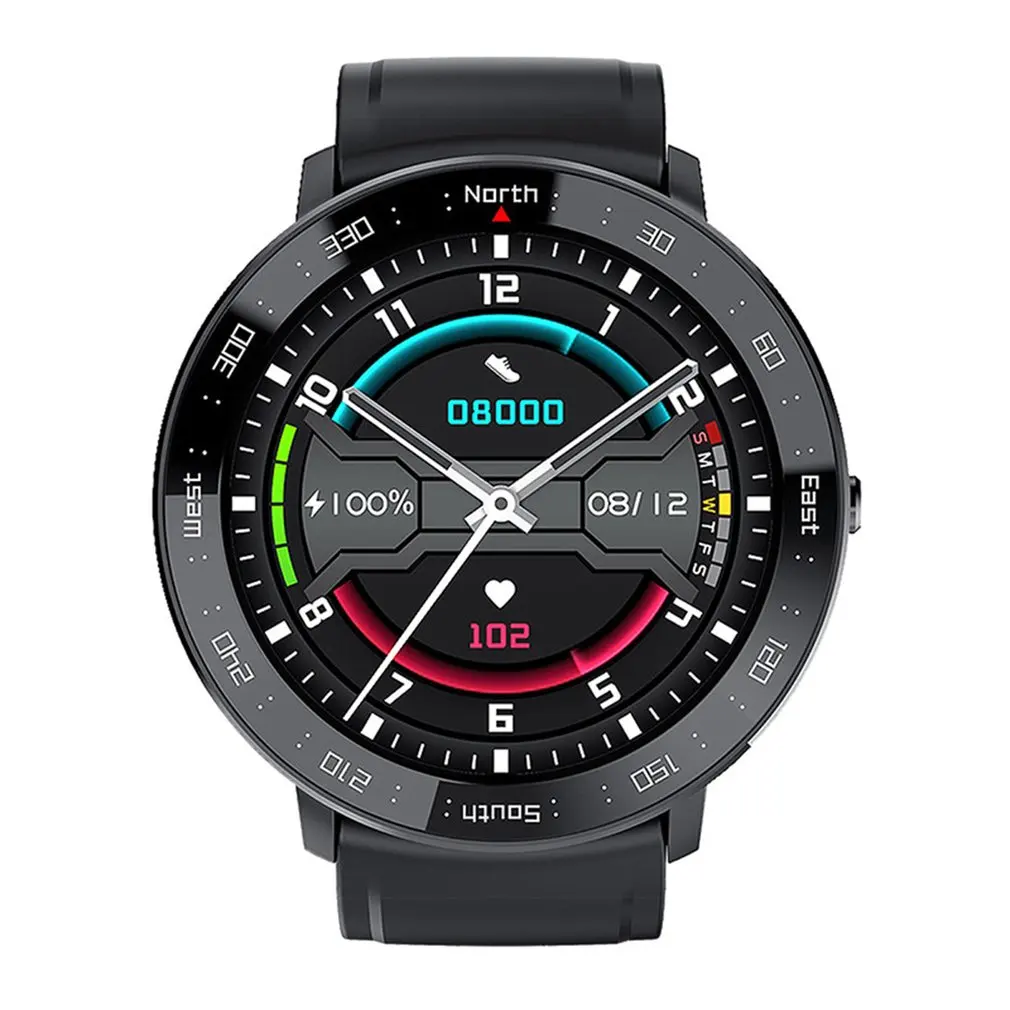 

1.28 Inch Smart Watch High Definition Wireless Call Full Screen Touchable Intelligent Heart Rate Monitoring IP67 Waterproof