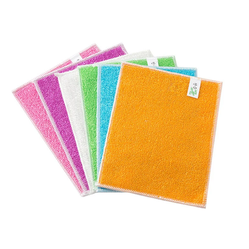 5-20 шт. тряпки для чистки посуды из бамбукового волокна | Дом и сад