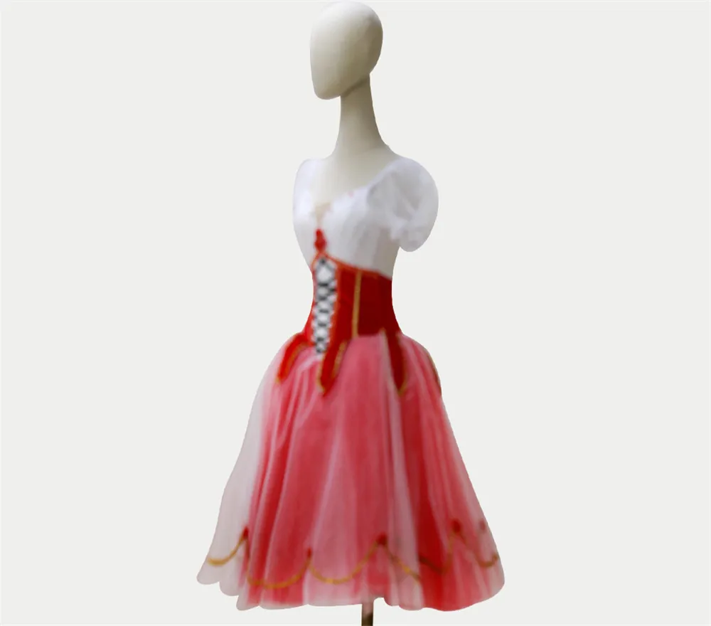 Новое балетное платье из танцевальная юбка-пачка фатина Gisele одежда для девушек.