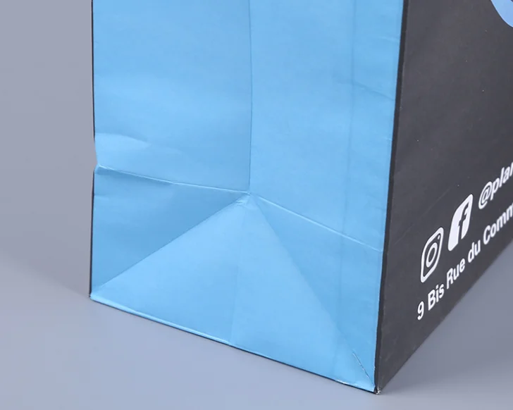 Качественная рекламная бумага индивидуальная Роскошная многоразовая сумка для