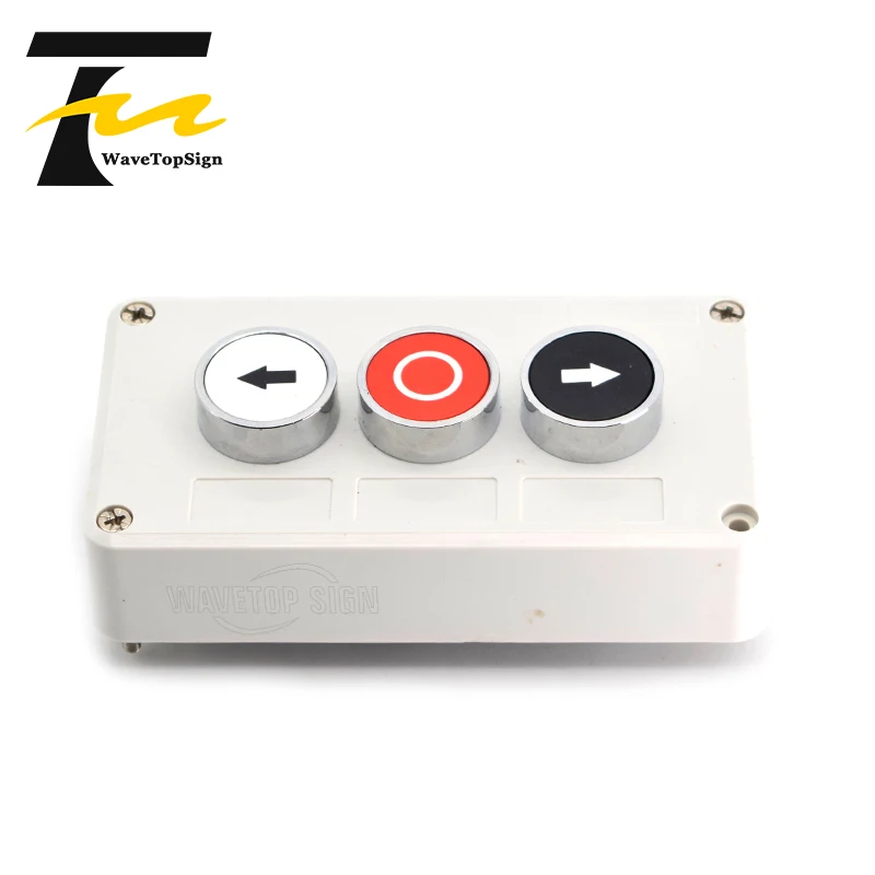 Кнопочный переключатель коробка управления пластиковая ручная кнопка