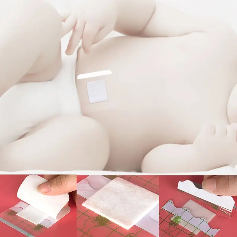 Детские наклейки для пупка плавания водонепроницаемый дышащий пупочный