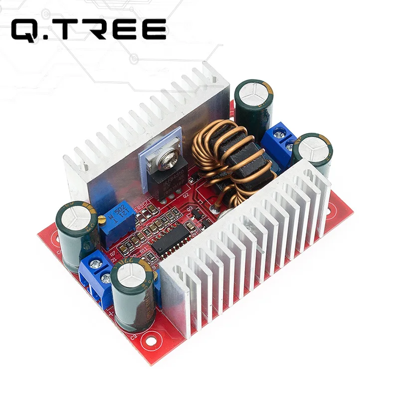 Повышающий преобразователь постоянного тока 400 Вт 15 А светодиодный драйвер