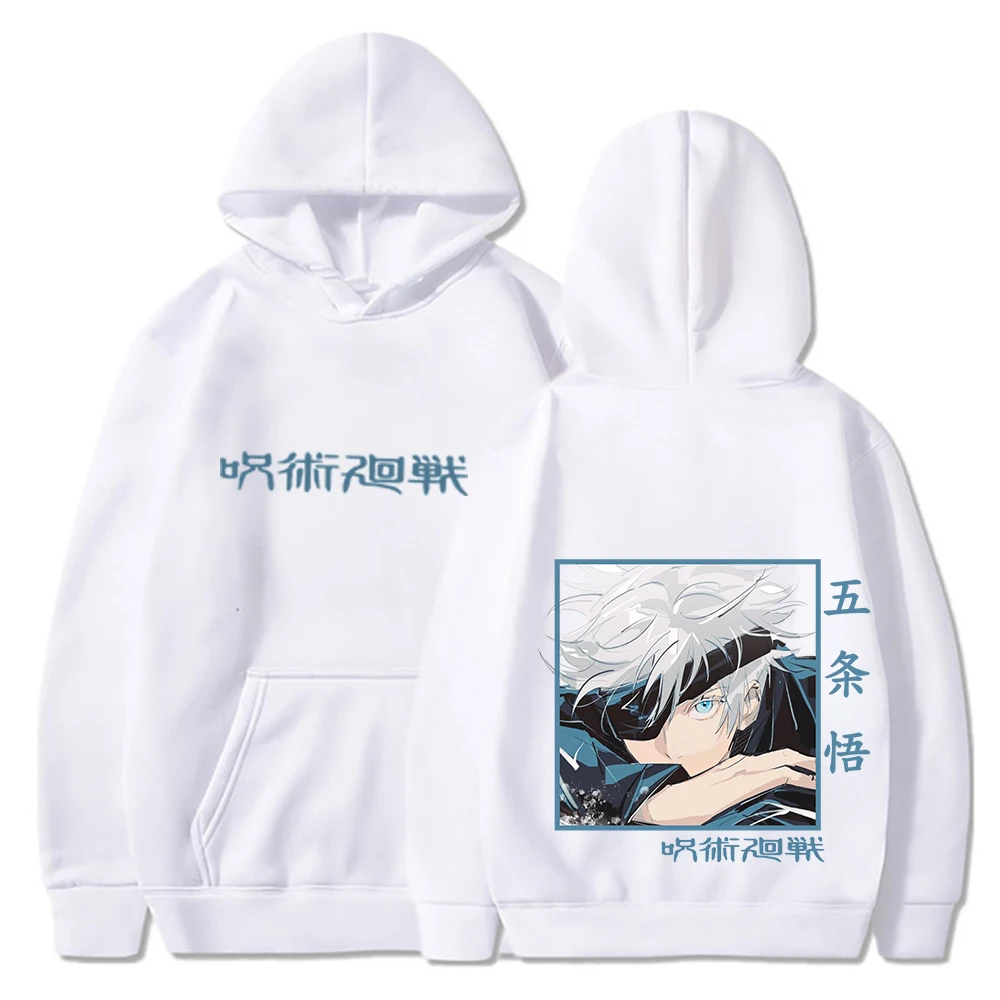 

Woman and Man Hoodie Jujutsu Kaisen Sweatshirt Casual Hoodeds Winter Tops Female Pullsovers Anime Sweatshirts