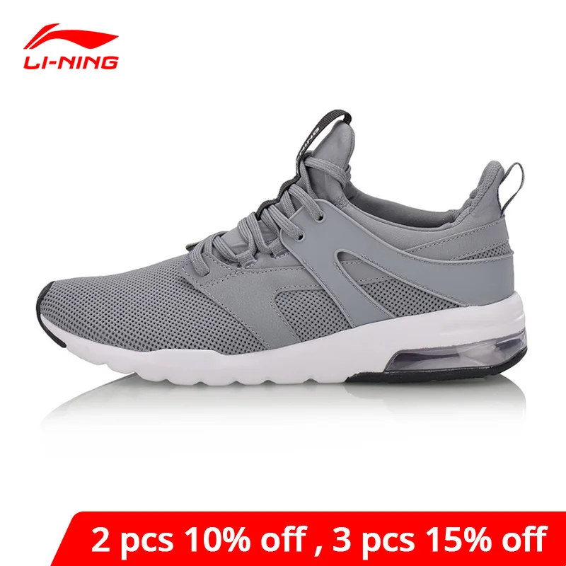 Li Ning Мужская классическая обувь для образа жизни удобные кроссовки с подкладом