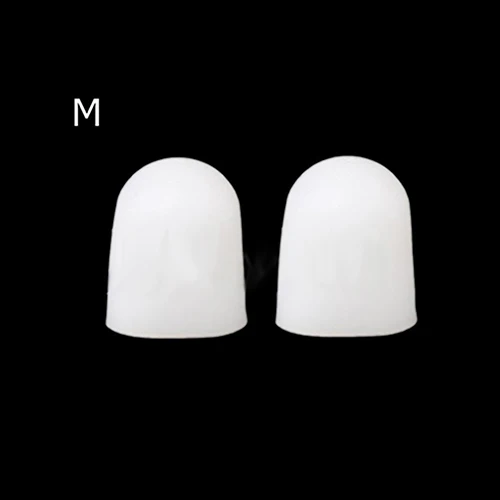 1 пара мягких силиконовых защитных гель трубок для пальцев ног вросших крышек s