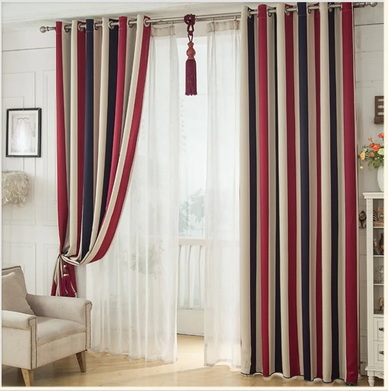 Средиземноморская занавеска для гостиной столовой спальни вертикальные шторы в