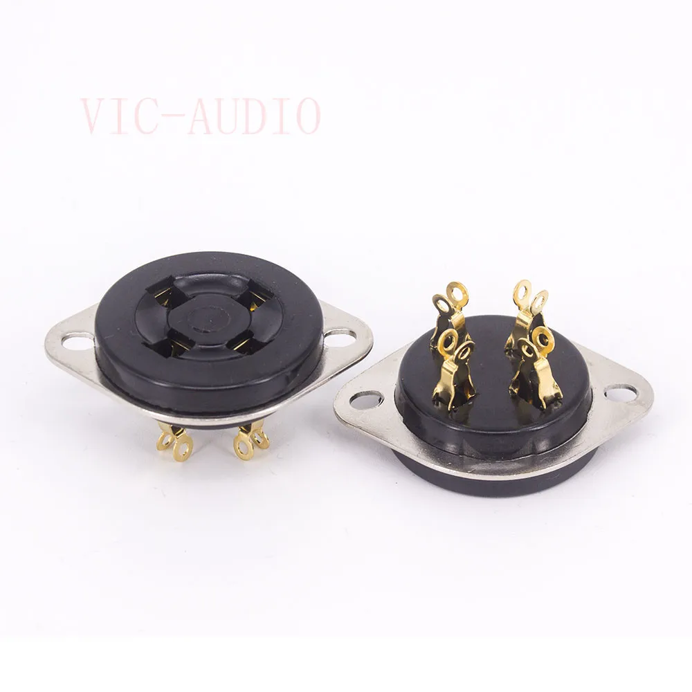 2 шт. 4 контактные трубки для усилителя звука|Усилители мощности| |