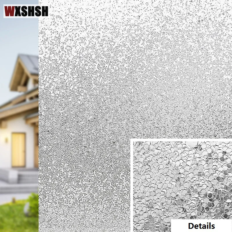 Матовая пленка для окон защита от статического прилипания виниловая контроль