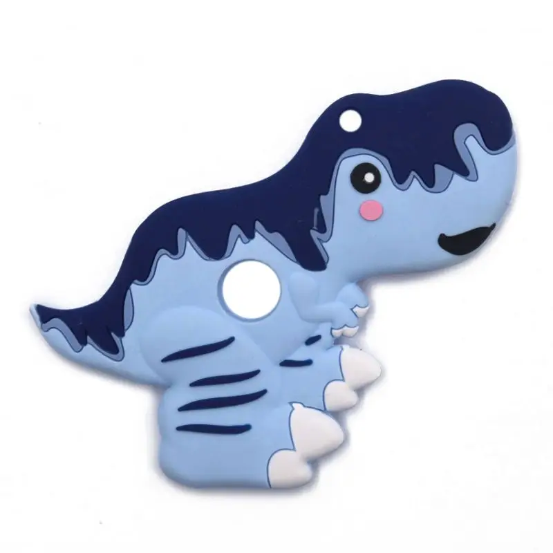 

Dinosaur Silicone Teether BPA Free Baby Teether Nursing Gift For Baby Silicone Teething Toys Chewable