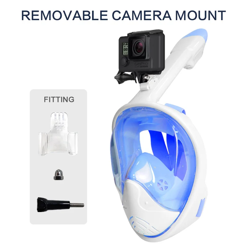 Маска для дайвинга подводного плавания анти туман складная маска лица женщин и