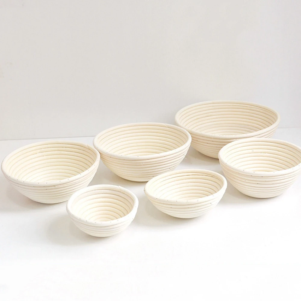11 разных моделей корзины для теста из ротанга Banneton Brotform хлебостойкие