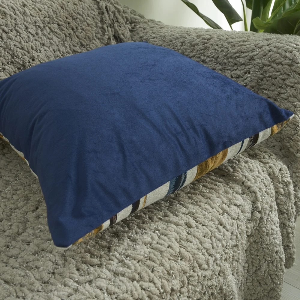 

Garen Geverfd Streep Of Bladeren Afdrukken Sofa Kussenhoes 30x5 0/45x4 5/50X50Cm Kussen gevallen Decor Thuis Beddengoed Hotel K