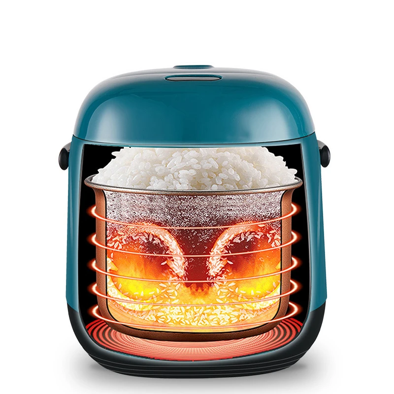 

Mini Electric Rice Cooker 1-2 people Intelligent Automatic Household Kitchen Cooker Small Smart Appliances Rice Cookers 1.2L