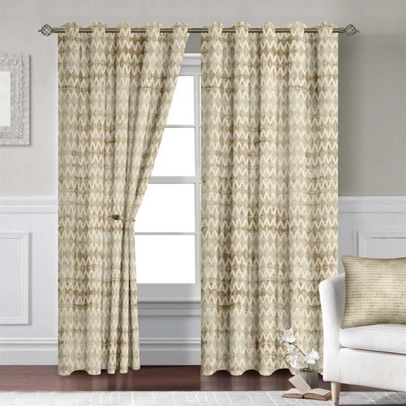 Занавеска с принтом пейсли s медальон Дамасским узором люверсы винтажные шторы