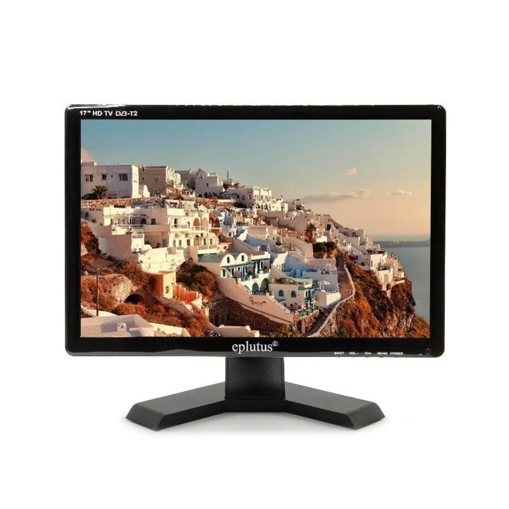 Телевизор Eplutus EP-173Т с цифровым и аналоговым тюнером DVB-T2 17“ дюймов HD 10Вт HDMI USB MP3 MP4