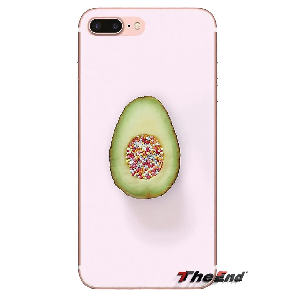 Прозрачный мягкий чехол сумка вкусный Авокадо Фрукты Еда для samsung Galaxy S3 S4 S5 мини S6