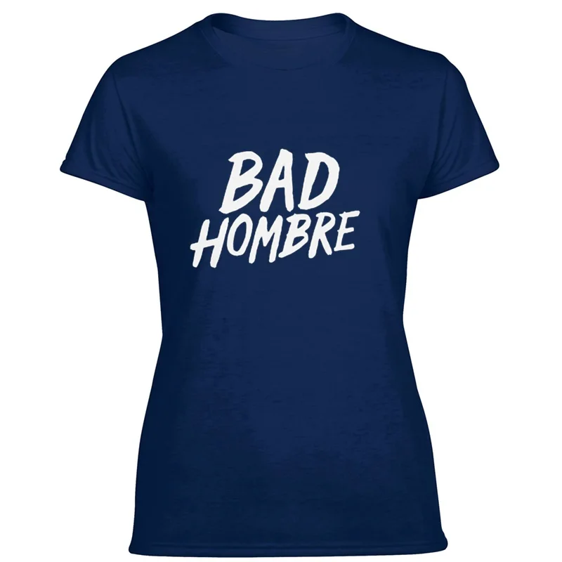 

Printed Bad Hombre T Shirt Round Collar Tee Shirt For Mens Oversize S-5xl Classical Hip Hop