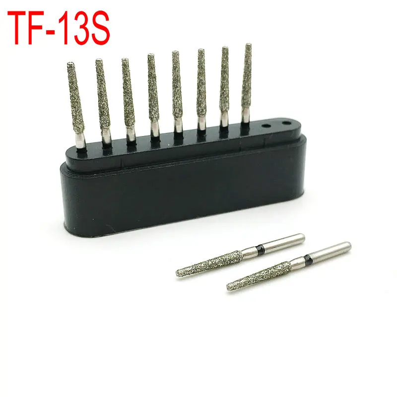 10 шт./кор. Стоматологические алмазные боры рандомная полировка FG 1 6 мм для