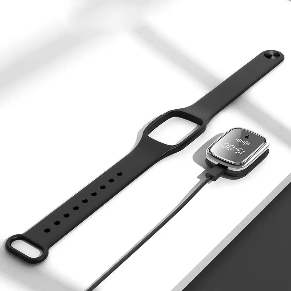 

In-stock Mosquito Repellent Bracelet Ultrasonic Pest Repeller Wrist Band 5V / 1A USB Charging For Home Outdoor Children Adults