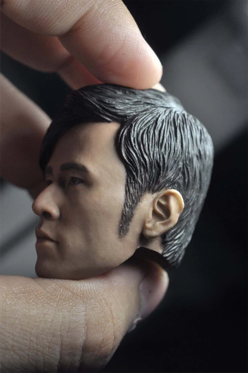 

1/6 Scale Asian Famous Star Jay Chou Head Models Sculpt for 12''Figures Bodies Toys Gifts Collections