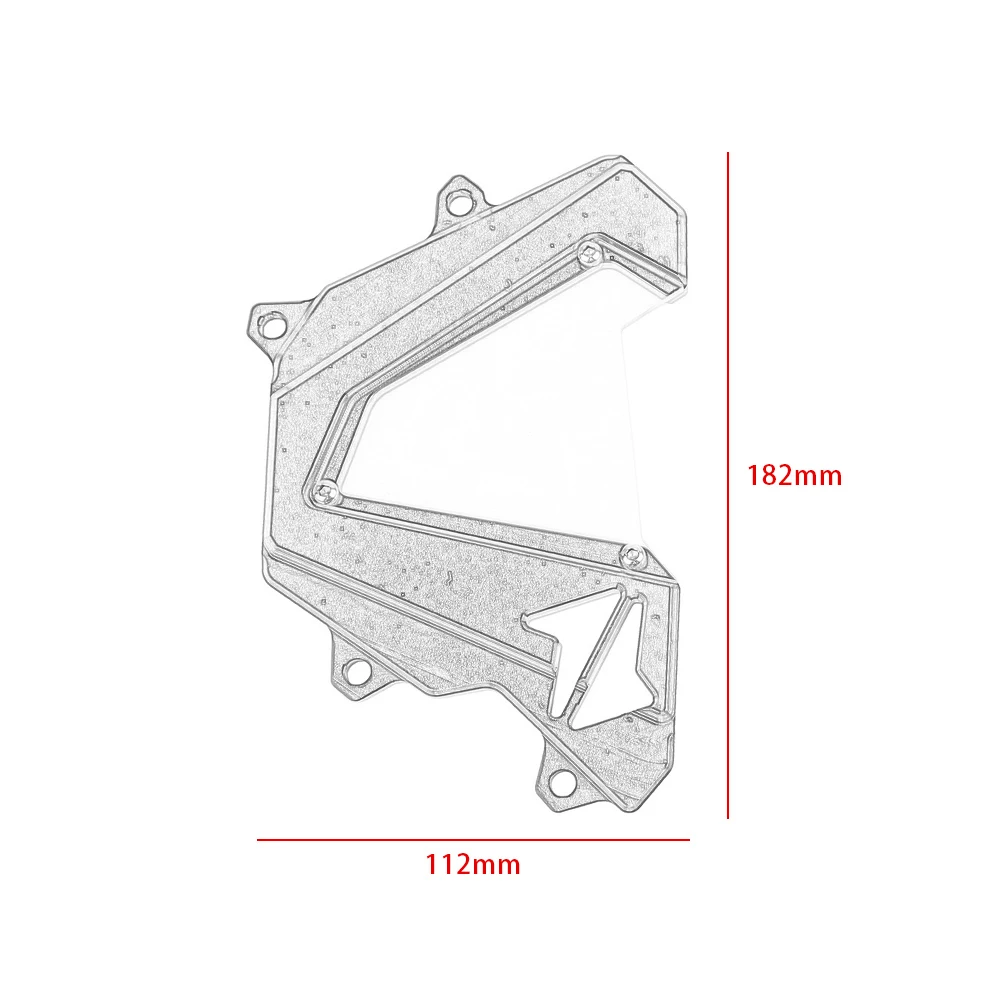 Детали мотоцикла передняя Звездочка цепи защитная крышка двигателя для 2014 2015 2016