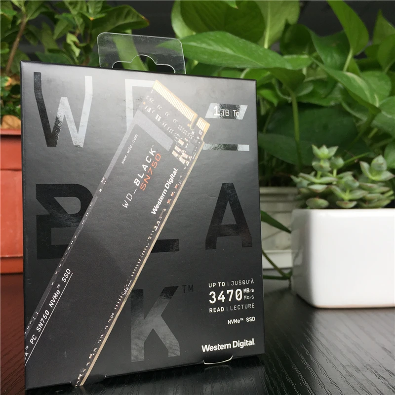 Western Digital WD Black SN750 SSD 1 ТБ 250 GB 500 M.2 2280 NVMe Gen3 PCle 3D Nand для ПК твердотельный диск ноутбука